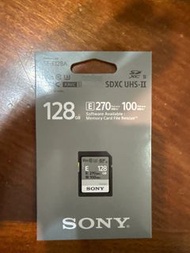 Sony SF-E Series UHS-II SDXC 記憶卡 128GB