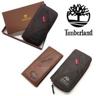 Timberland/Jeep/Kickers Long Wallet ZIP Leather (With Box)  lelaki dompet gift Suami/Fatherday