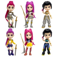 deveodo Collectible K-pop Hunter Figurine Cartoon Figurine 6pcs Pvc Kpop Hunter Figure Animated Movi
