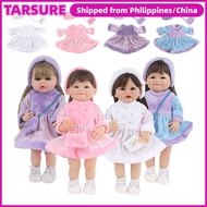 TARSUR Doll Clothes, 22inch/55cm Hairy Doll Pleuche Dress Set, Multicolor Changing Dress Game Doll A