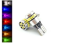 Spextrum LED Lampu Senja T10 3014 24 Mata CANBUS 12V 2W SMD 3014 400LM - Hijau