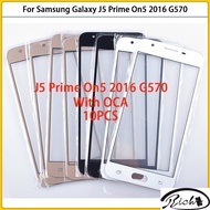 For Samsung Galaxy J5 Prime On5 2016 G570 G570F Touch Screen LCD Front Outer Glass Panel Lens Touchs