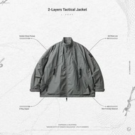 灰2 GOOPiMADE x WILDTHINGS 2-Layers Tactical Jacket
