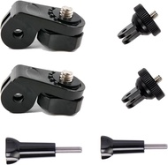 Action Camera Tripod Adapter Mount Universal Conversion Adapter Set (1/4 Inch 20) Screw Mount Compat