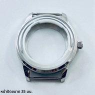 คุณภาพสูง 33 มม.40 มม.NH34 NH35 NH36 NH38 NH70 NH72 นาฬิกากรณีกระจกโค้ง Silver Rose Gold สแตนเลส