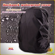 MASA Backpack waterproof cover 35L Adjustable Waterproof Dustproof Rain Cover
