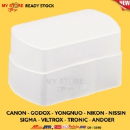 Omni Flash Bounce Diffuser For Speedlite Godox Canon Yongnuo Andoer AD560 AD560II AD560III AD-560IV 