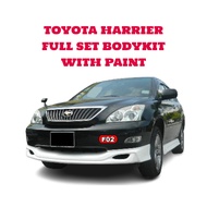 Toyota Harrier 2006 Full Set Bodykit in 070 Pearl White