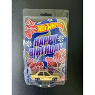 ORIGINAL Hot Wheels Proton Saga Happy Birthday