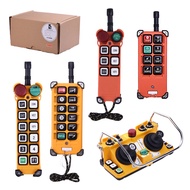 F24-8D Telecrane Telecontrol Uting12v 24v 110-460v Radio 8 Buttons 4 Motions Double Speed Radio Indu
