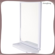 Seamless Wall Sticker Shower Shave Mirror Bathroom for