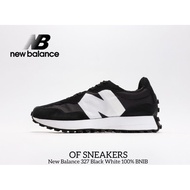 New Balance 327 black white shoes