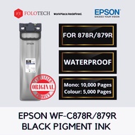 [ORIGINAL] EPSON WF-C878R/879R PIGMENT INK | BLACK | WATER & FADE RESISTANT | C13T05B100 | PRINT UP 