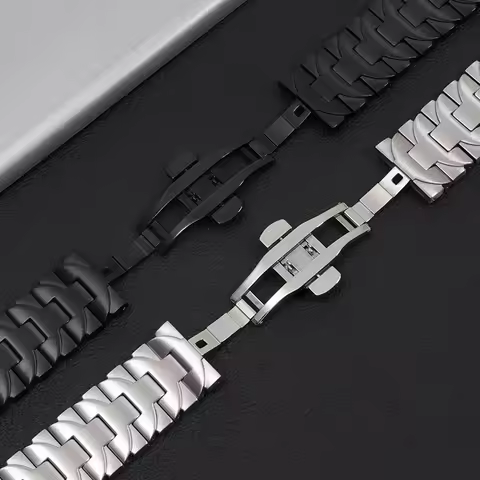 Stainless Steel Watch Band for Panerai Pam441 111 Series Men's Business Stainless Steel Watch Strap 