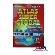Global Atlas Map Book (Indonesian World) Complete Edition