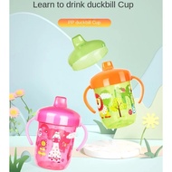 Infant Kids Sippy Cup Portable Cartoon Baby Toddler Spill Proof Trainer Cup Bottle Air Baby Bottle S