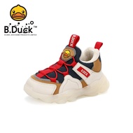 B Duck yellow Duck children's shoes boys' sports shoes winter New boys' warm casual shoes students' 