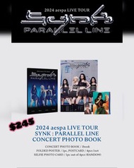 2024 aespa LIVE TOUR ’SYNK: PARALLEL LINE‘ CONCERT PHOTO BOOK