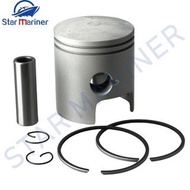 6J8-11631-00 piston group (standard) 6J8-11610-00 Yamaha outboard engine piston ring 2-stroke 25HP 3