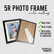 5X7 (5R) PHOTO FRAME WITH MATTING [5R WITH PICTURE OR FRAME ONLY]