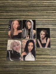 BLACKPINK Jennie Rosé Jisoo Lisa 官方小卡