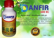 INSEKTISIDA DANFIR 600EC UKURAN 400ML/BAHAN AKTIF KLORFENAPIR/UNTUK SEGALA JENIS HAMA TUMBUHAN