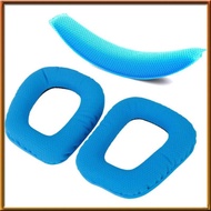 [V E C K] Blue Replacement Headband Cushion Pad Headband Pads Earpad for Logitech G430 G930