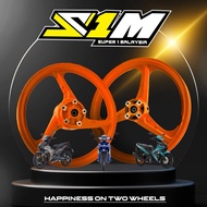 “EXTRA TERBAL” S1M 3 Batang ORren Sport Rim Y15 Y16 LC135 4S 5S V8 Fi Y125/ 3 Batang Oren Y15/1.6x17