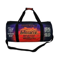 Fashion Letter Drum Bag Cigar Drum Bag Sports Bag Travel Bag Cross-body Portable Drum Bag