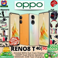 Hp Baru Oppo Reno8T 4G | Reno 8T 5G 8/256Gb 100%Original Garansi Resmi