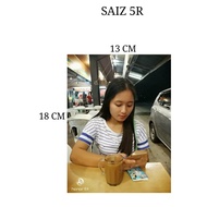 CUCI GAMBAR MURAH / SAIZ 5R MURAH