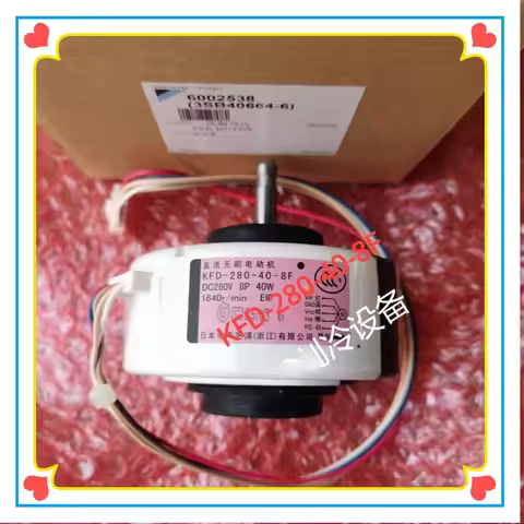 New Fan Motor KFD-280-40-8F FTXS35FV2C FTXS35HV2C for Daikin Air Conditioner Internal Machine Replac