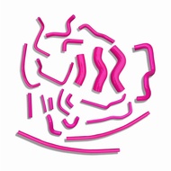 TOYOTA FZJ80 LAND CRUISER 1FZ-FE 4.5L Petrol 1993-1997 Silicon Radiator Coolant Hose kit