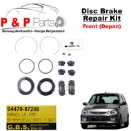 Front Rear Disc Brake Caliper Rebuild / Repair Kit - Perodua Kancil Daihatsu L5 - 51.5 mm ( Front ) 
