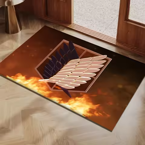 R-Real Madrid C F Floor Mat INS Style Soft Bedroom Floor House Laundry Room Mat Anti-skid Household 
