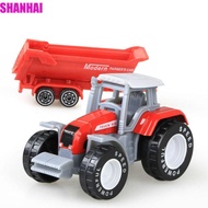 SHANHAI Tractor Toy Bulldozer Models Boy Toy Tractor Construction Excavator Educational Toy ABS plas