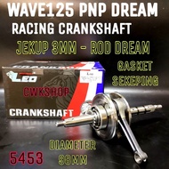 WAVE125 PNP EX5 DREAM RACING CRANKSHAFT LEO JETUP 2MM JET 3MM JET 4MM JET 6MM  LEO R＆D🇹🇭.