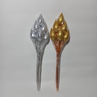 GOLD AND SILVER LOTUS PETAL DECORATIONS M