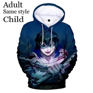 New Anime Hoodies Mens Hooded Demon Slayer Hoody Hot