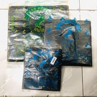 HDPE Plastic Bag BlackPOLOS, Horse Brand, 1 Pack Contains 50 Sheets