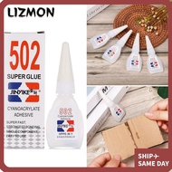 LIZMON 3/5 Pcs 502 Glue Strong Multifunction Bonding Tool Strong Bonding Super Glue