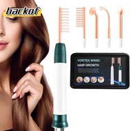 BACKOF Vortex Hair Growth Wand, Nourishes Hair Roots Easy to Use Vortex Comb Bundle,  4 Settings Hig