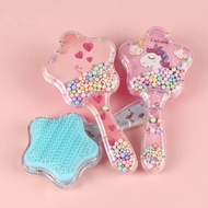 New Magic Comb Anti static Massage Unicorn Comb Entangled Diagonal Shower Massage Comb Sikat Rambut 