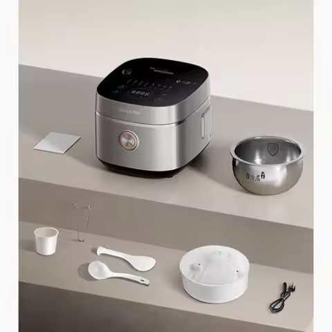 Joyoung 4L Rice Cooker Low Sugar Intelligent Reservation Multicooker 220V No Coating Stainless Steel