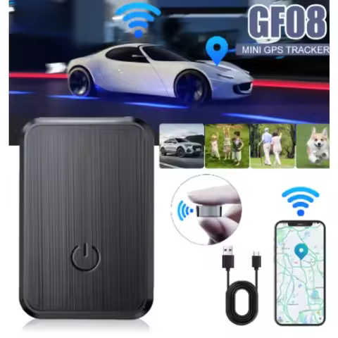 Real-Time Mini Magnetic GPS Car Tracker GF-08 Tracking Anti-theft SIM Card Message Locator GPS Track