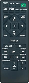 ALLIMITY Replacement Remote Control for Sony Audio System RMT-AM220U MHC-V11 RMTAM220U MHCV11