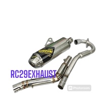 Racing Exhaust crf 150l, crf230, xr200,xr 150 muffler pipe klx 150s l g bf f4 pipe EXHAUST