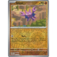 Pokemon Gligar Card - 091/182 - Common Reverse Holo