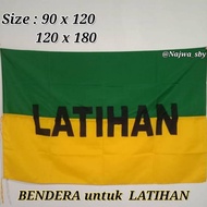 CEREMONIAL TRAINING FLAG 90X120 & 120X180 CM