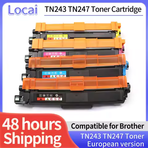 EU TN243 TN247 toner cartridge Compatible for Brother MFC-L3710cdw L3750cdw 3770cdw DCP-L3510cdw L35